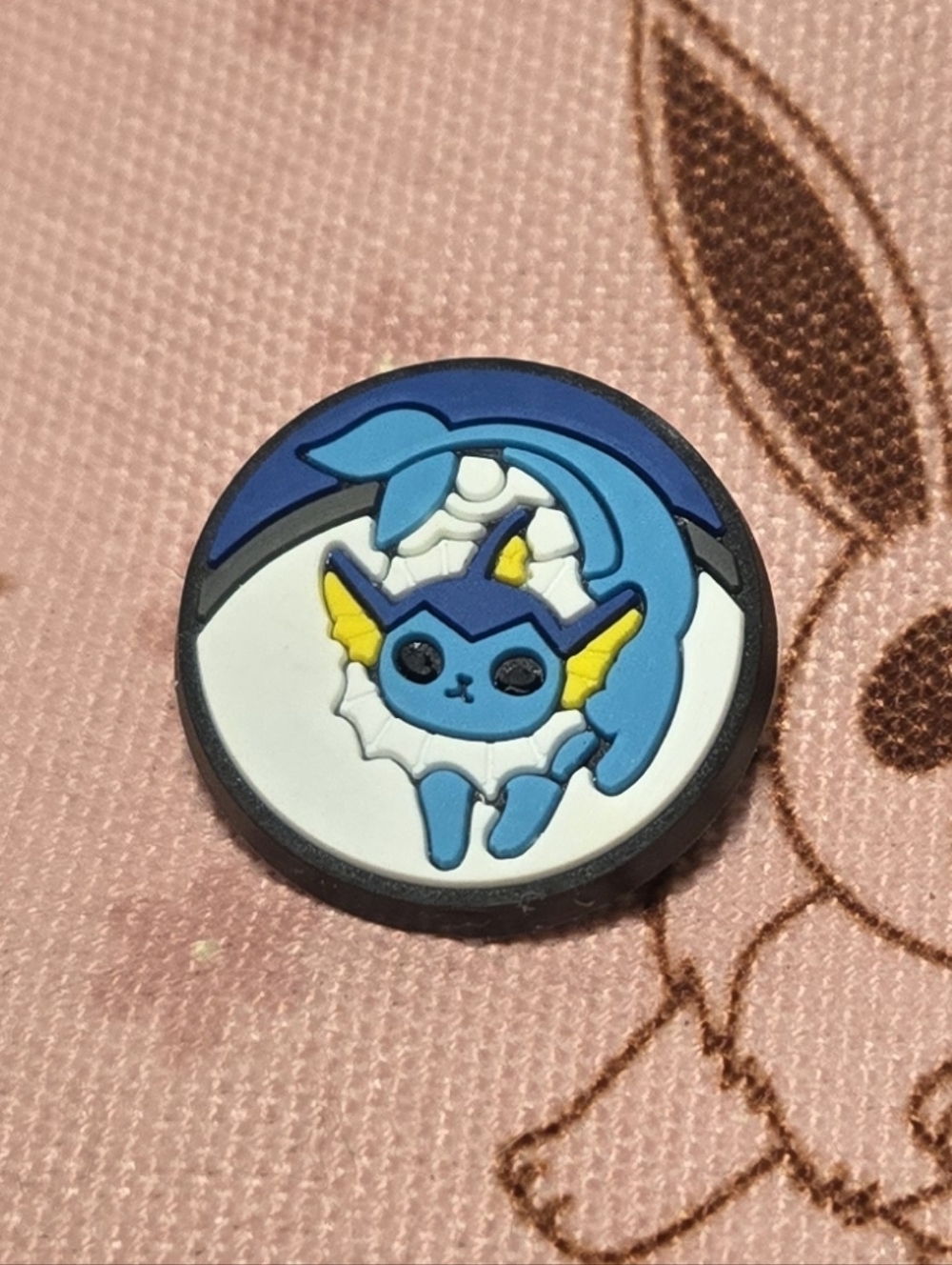 3/$10 Vaporeon Pokémon Croc Charm Jibbitz Style Shoe Accessory